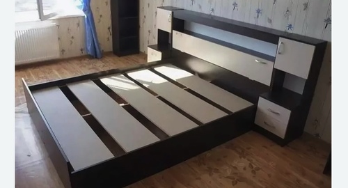 Сборка кровати с подъемным механизмом. Нижний Новгород