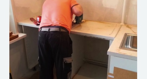 Сборка кухонного гарнитура. Нижний Новгород